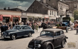 Bazar Różyckiego, Warszawa, lata 50. 1 Bazar Różyckiego