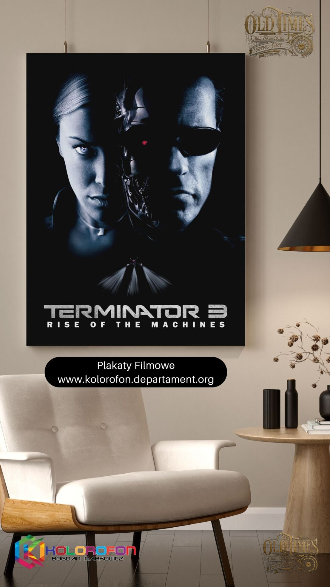 Plakaty filmowe do domu i biura sklep z plakatami kolorofon Warszawa Terminator 3 scaled