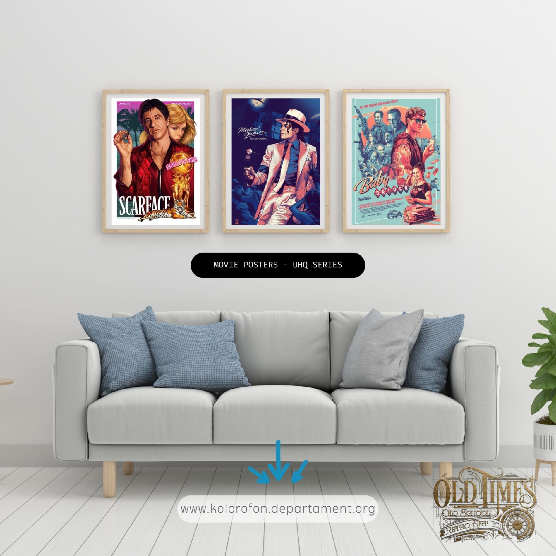 Plakaty do domu i biura kolorofon warszawa Instagram Post scaled