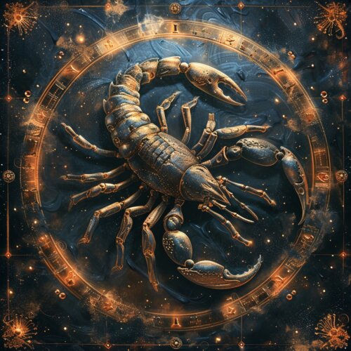 Skorpion Scorpio plakaty horoskop znaki zodiaku wysokiej jakosci kolorofon warszawa