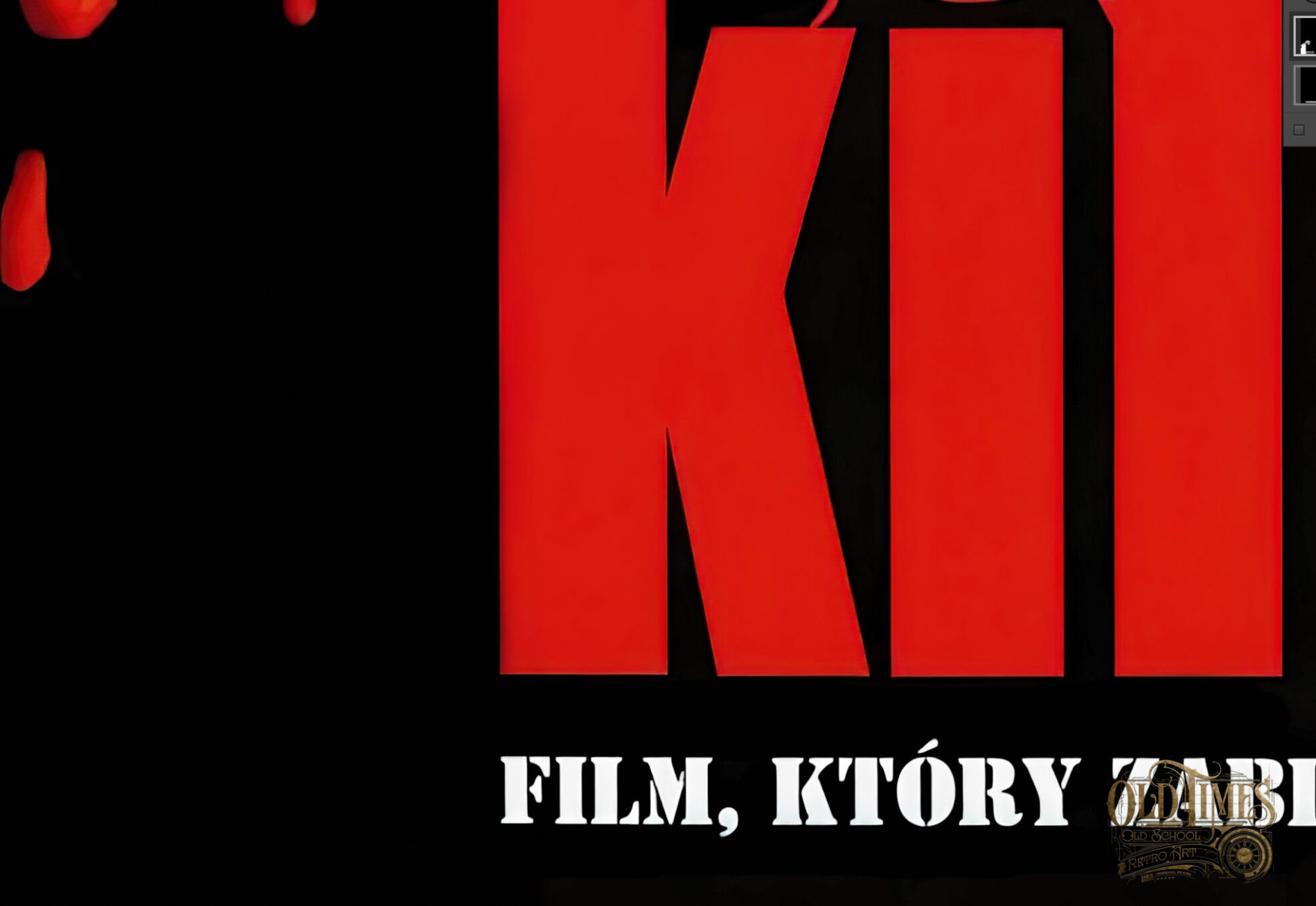 Kiler plakat filmowy HQ Kolorofon Polskie plakaty filmowe