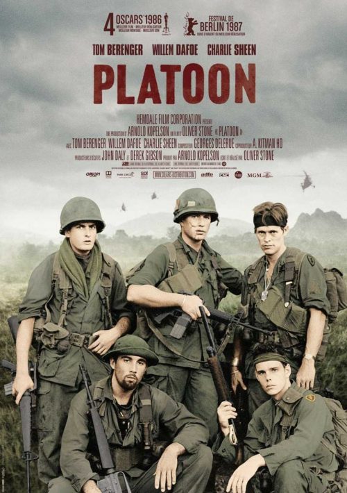 Pluton platoon plakt filmowy klasyka wysoka jakosc sklep zplakatami remastering fotograficzny kolorofon
