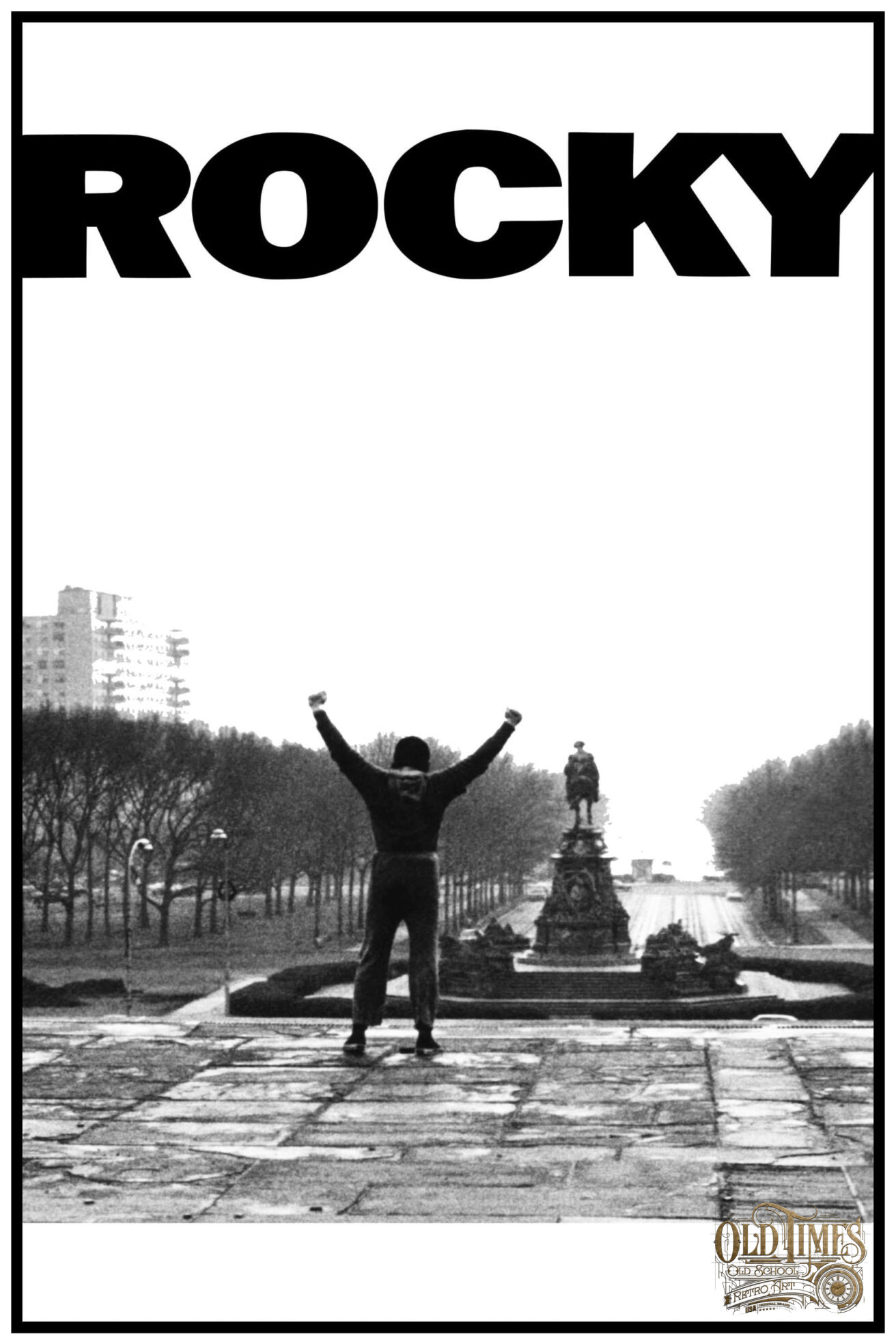 Plakaty filmowe klasyka kina - ROCKY 1 1976 - Plakat wysokiej jakości 8K 64 ROCKY 1 1976 plakty filmowe dla chloaka na przent warszawa kolorofon scaled scaled