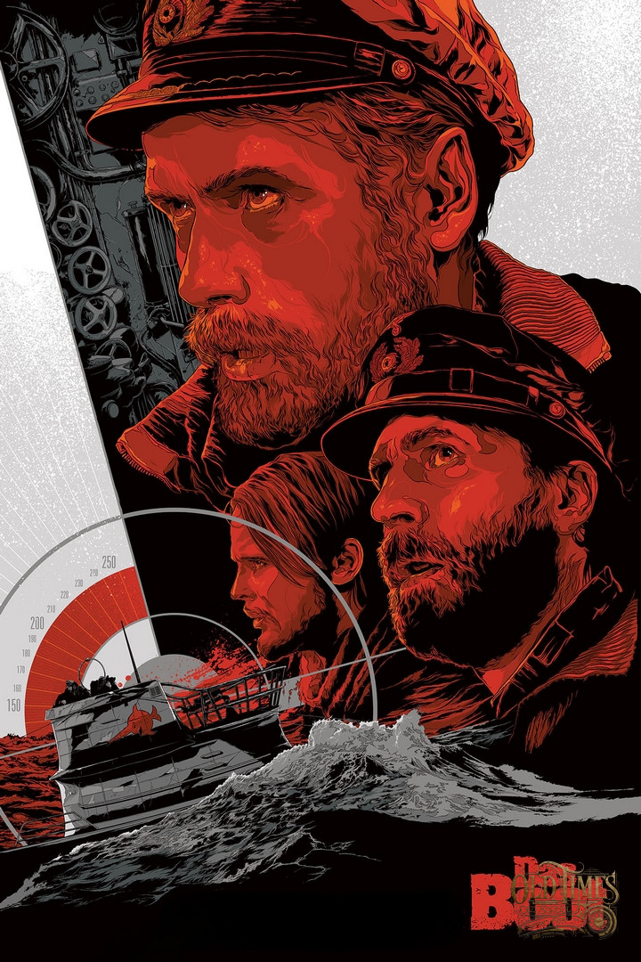 Plakaty filmowe klasyka kina - DAS BOOT- Red version Plakat wysokiej jakości 8K 59 Plakaty filmowe klasyka kina - DAS BOOT- Plakat wysokiej jakości 8K