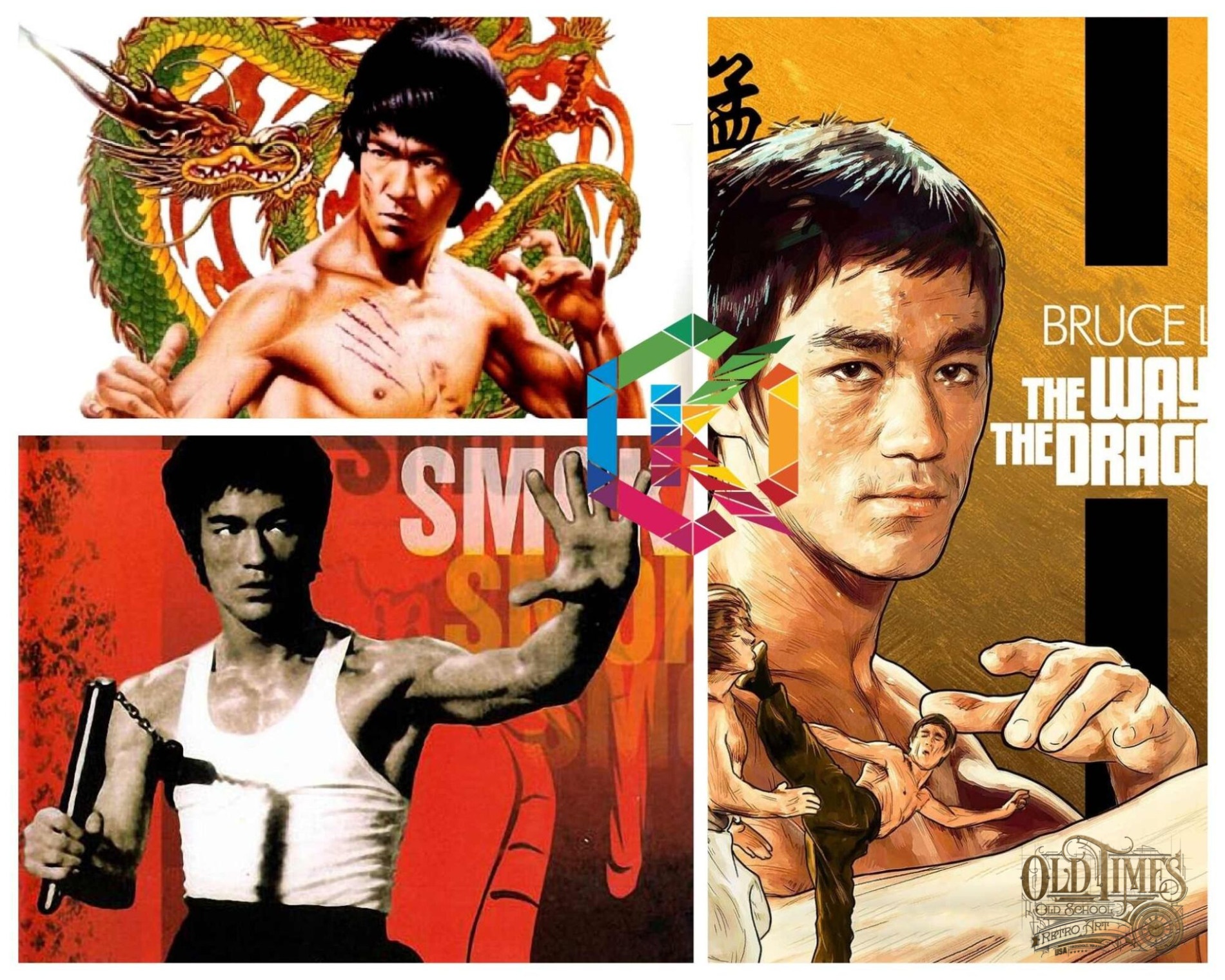 Plakaty filmowe z Bruce Lee - Klasyka filmów karate w twoim domu 6 plakaty z bruce lee Plakaty filmowe z udzialem Brucea Lee kolorofon wysokiej jakosci scaled