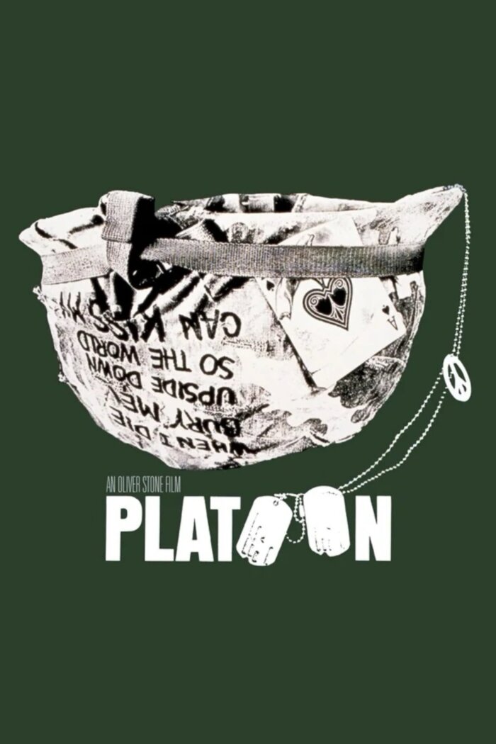Plakaty filmowe klasyka kina - PLUTON Platoon v4 - Plakat wysokiej jakości 8K