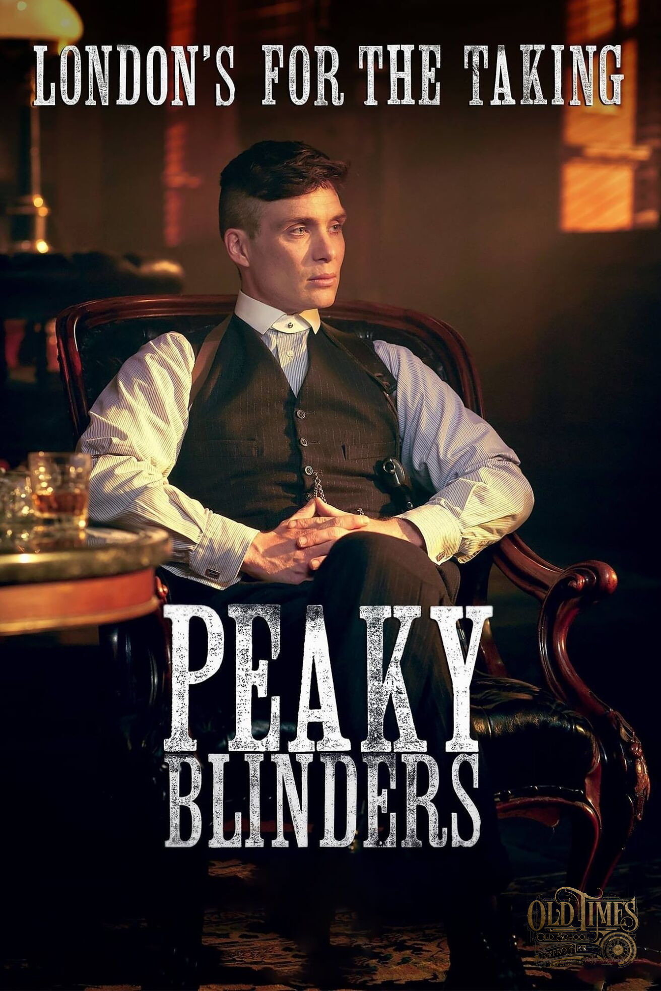 Plakaty filmowe wspolczesne NOWE PEAKY BLINDERS v.7 London Tommy Shelby Plakat filmowy HQ wysokiej jakosci scaled