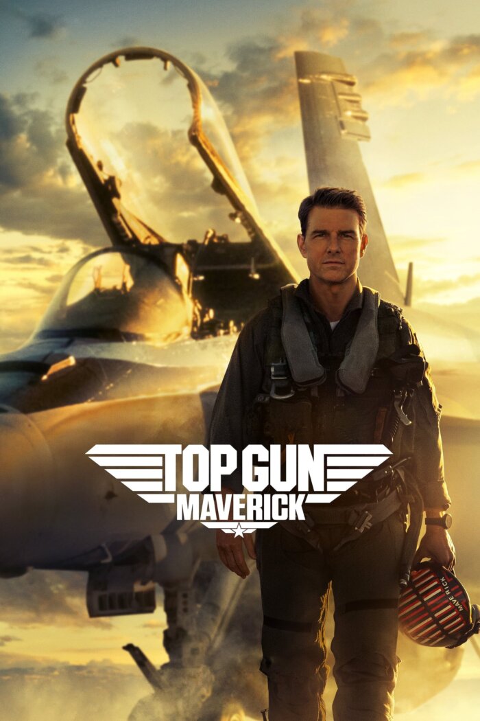 Plakaty filmowe współczesne filmy lotnicze - Top Gun: Maverick (2022) v1 - Plakat wysokiej jakości 8K