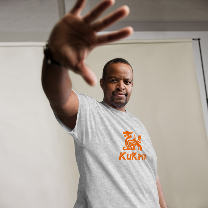 Koszulka t-shirt KUKIRIN Orange logo - Koszulki na hulajnogę - obrazek 18