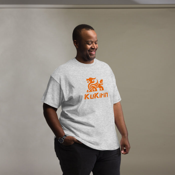 Koszulka t-shirt KUKIRIN Orange logo - Koszulki na hulajnogę - obrazek 17