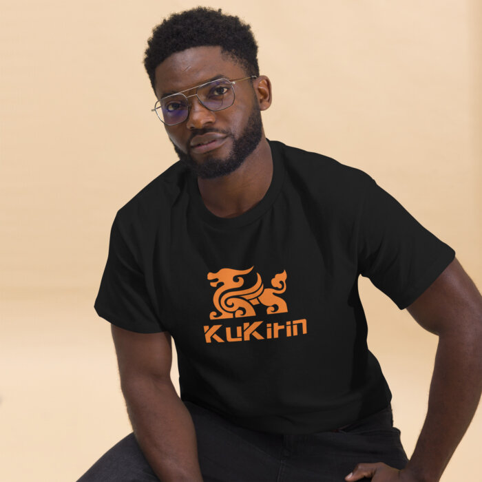 Koszulka t-shirt KUKIRIN Orange logo - Koszulki na hulajnogę - obrazek 4