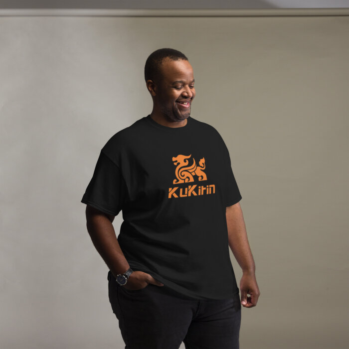 Koszulka t-shirt KUKIRIN Orange logo - Koszulki na hulajnogę - obrazek 5