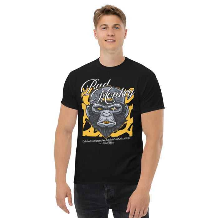Koszulki na Hulajnogę elektryczną T-Shirt - Bad Monkey - Unisex Made in USA