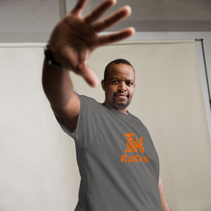 Koszulka t-shirt KUKIRIN Orange logo - Koszulki na hulajnogę - obrazek 14