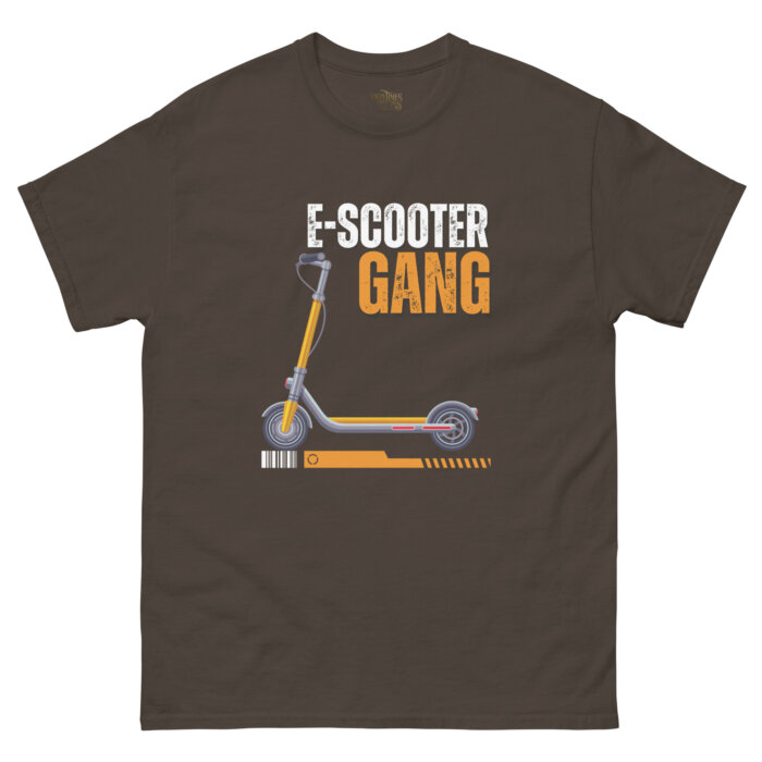 Koszulki na hulajnoge T-shirt - E-scooter Gang  Unisex - Made in USA - obrazek 8
