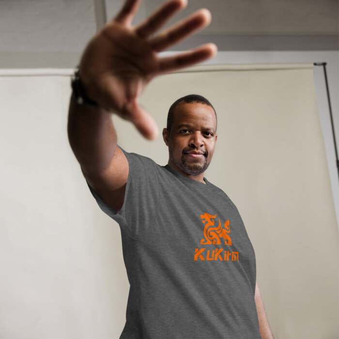 Koszulka t-shirt KUKIRIN Orange logo - Koszulki na hulajnogę - obrazek 12