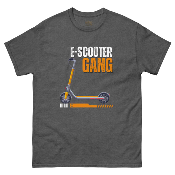 Koszulki na hulajnoge T-shirt - E-scooter Gang  Unisex - Made in USA - obrazek 10