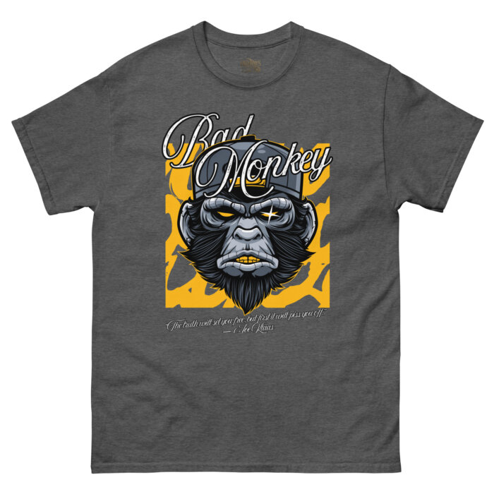 Koszulki na Hulajnogę elektryczną T-Shirt - Bad Monkey - Unisex Made in USA - obrazek 12