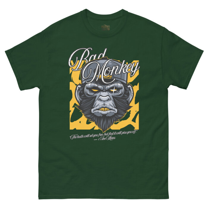 Koszulki na Hulajnogę elektryczną T-Shirt - Bad Monkey - Unisex Made in USA - obrazek 8