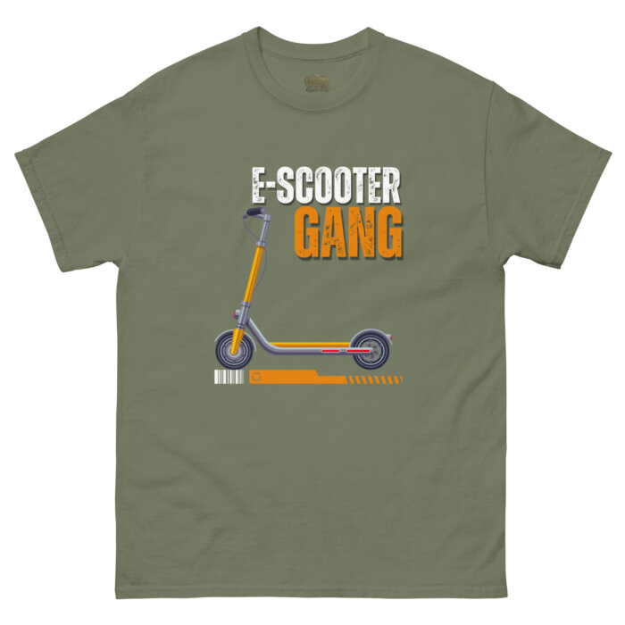 Koszulki na hulajnoge T-shirt - E-scooter Gang  Unisex - Made in USA - obrazek 14