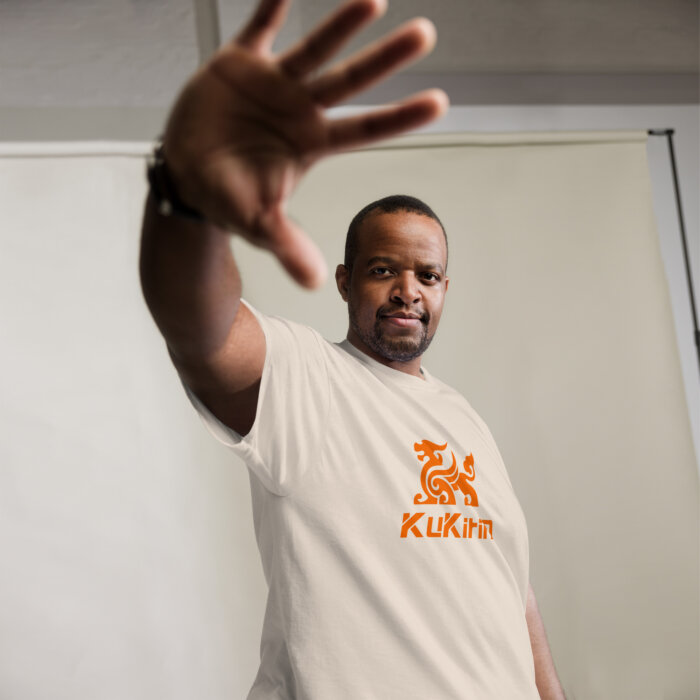 Koszulka t-shirt KUKIRIN Orange logo - Koszulki na hulajnogę - obrazek 16