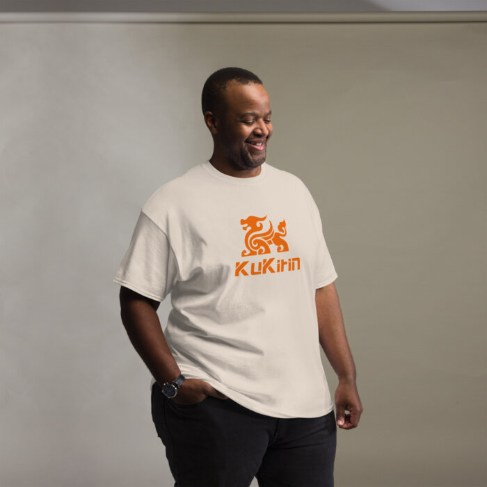 Koszulka t-shirt KUKIRIN Orange logo - Koszulki na hulajnogę - obrazek 15
