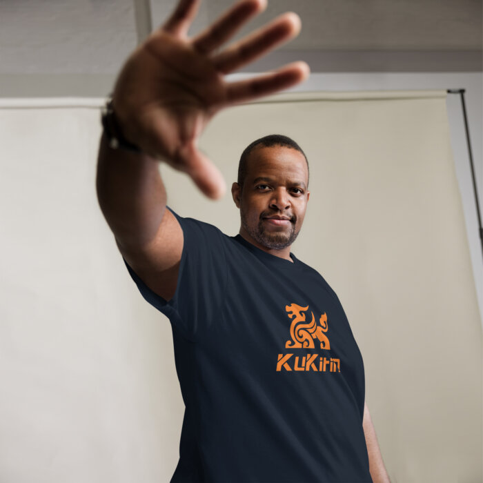 Koszulka t-shirt KUKIRIN Orange logo - Koszulki na hulajnogę - obrazek 8