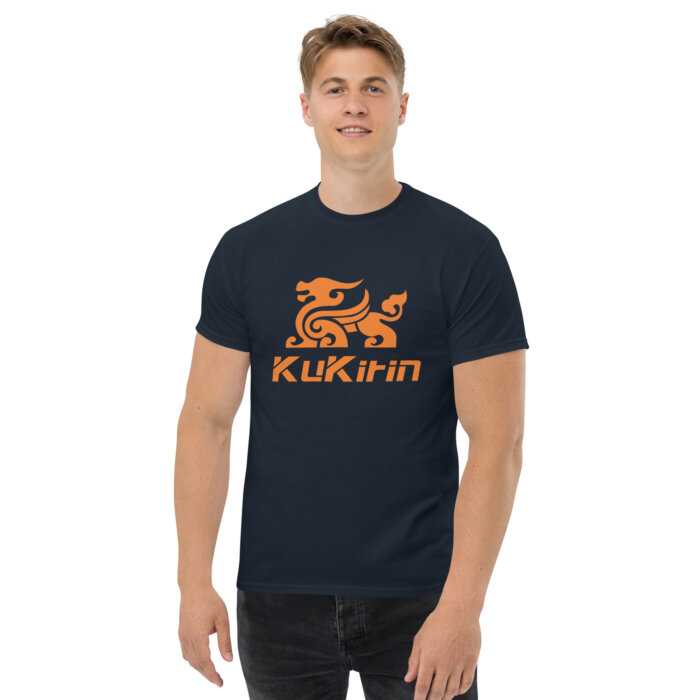 Koszulka t-shirt KUKIRIN Orange logo - Koszulki na hulajnogę - obrazek 3