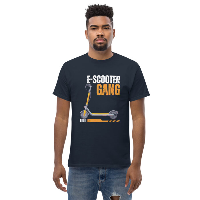 Koszulki na hulajnoge T-shirt - E-scooter Gang  Unisex - Made in USA