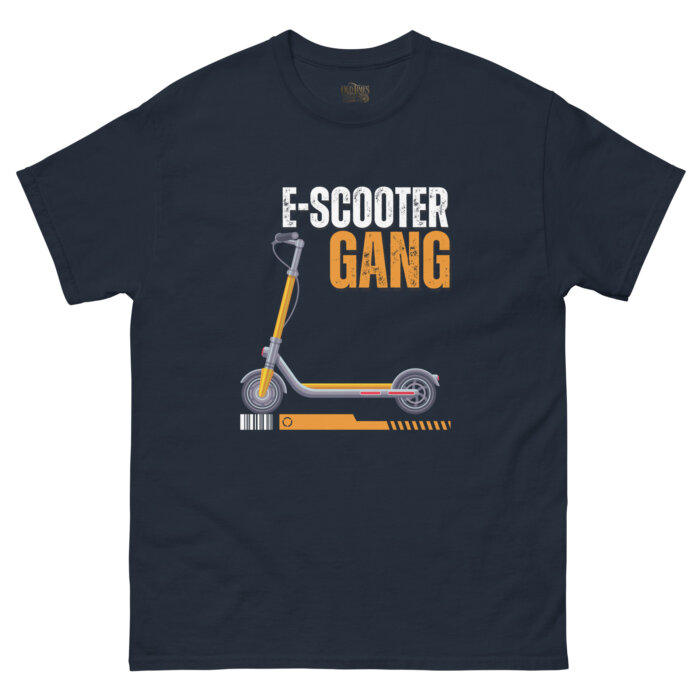 Koszulki na hulajnoge T-shirt - E-scooter Gang  Unisex - Made in USA - obrazek 4