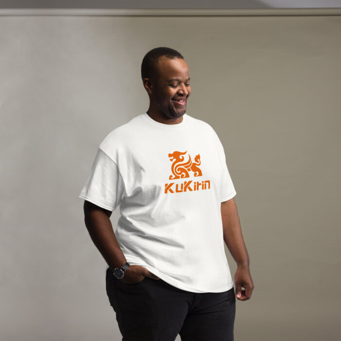 Koszulka t-shirt KUKIRIN Orange logo - Koszulki na hulajnogę - obrazek 19