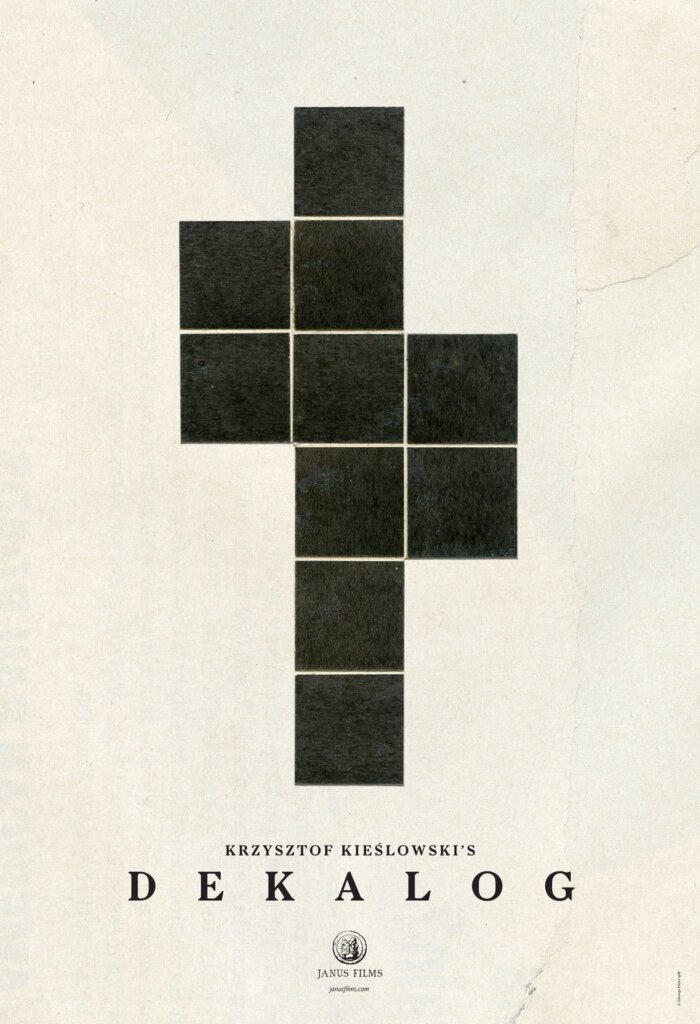 Plakaty filmowe Polska Klasyka - Dekalog (1989) v2 Plakat wysokiej jakości 8k