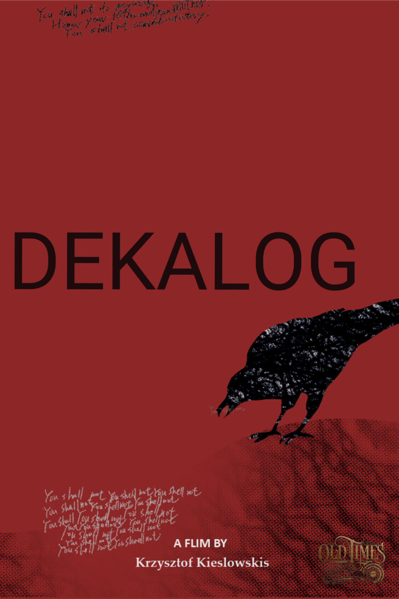 Plakaty filmowe Polska Klasyka - Dekalog (1989) v6 Plakat wysokiej jakości 8k 71 Plakaty filmowe Polska Klasyka - Dekalog (1989) v6 Plakat wysokiej jakości 8k