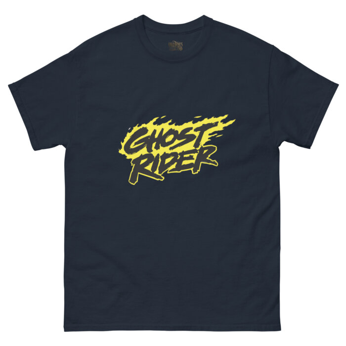 Koszulka uliczna na hulajnogę – GHOST RIDER 1990 Marvel comic – Unisex – Premium Made in USA - obrazek 5