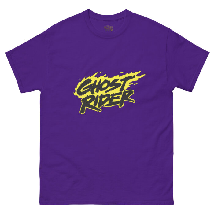 Koszulka uliczna na hulajnogę – GHOST RIDER 1990 Marvel comic – Unisex – Premium Made in USA - obrazek 7