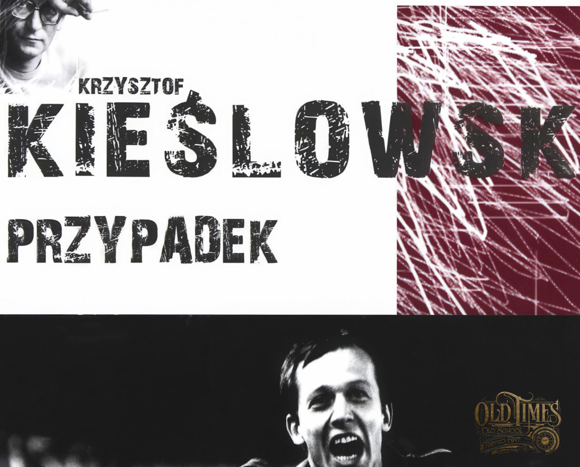 Plakaty filmowe Polska Klasyka - Przypadek (1987) v3 Plakat wysokiej jakości remasterowany 8k 12 Kieślowski przypadek plakat HQ