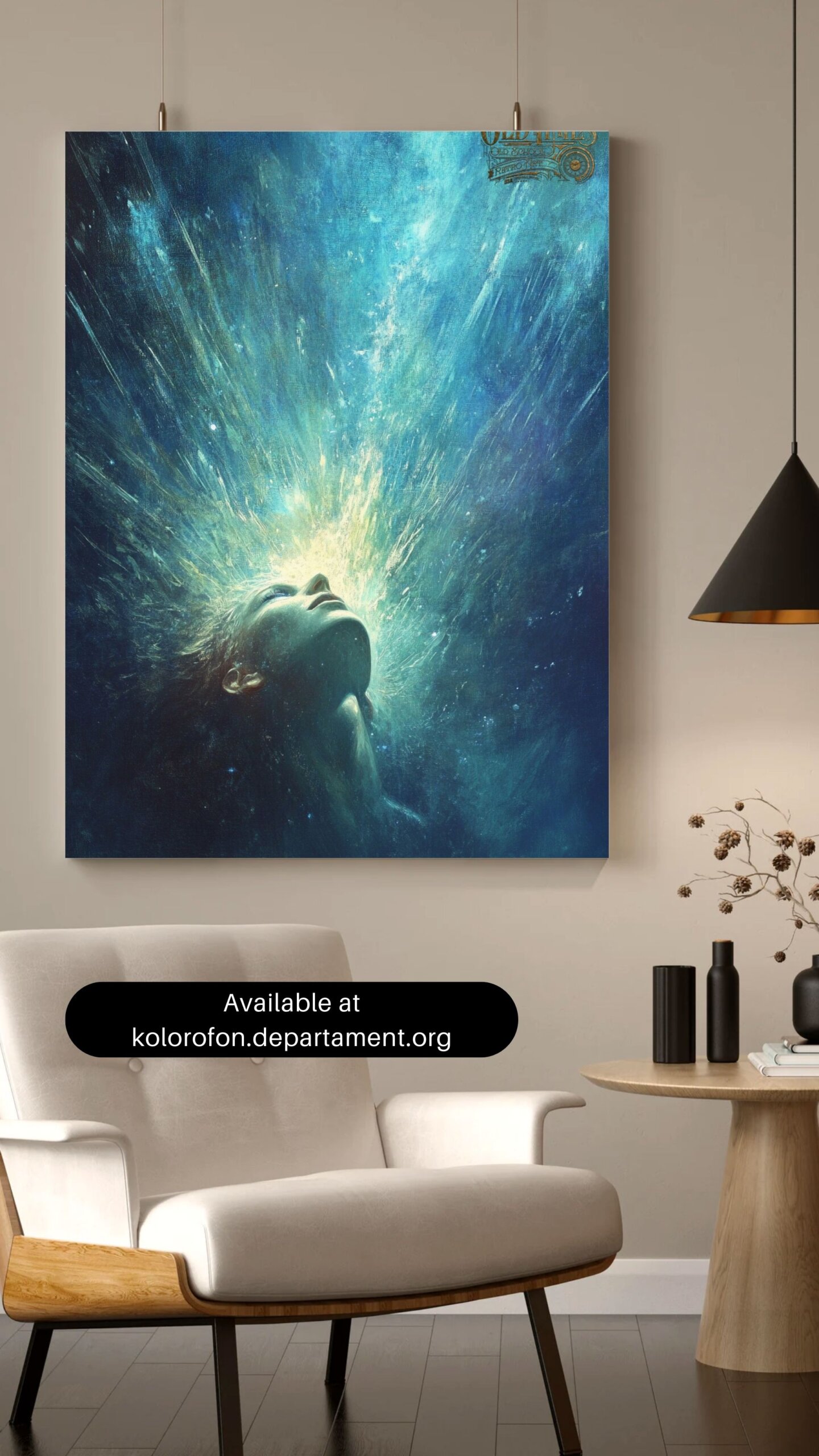 Ocean of Blue Lights Vishuddha obraz energetyczny scaled