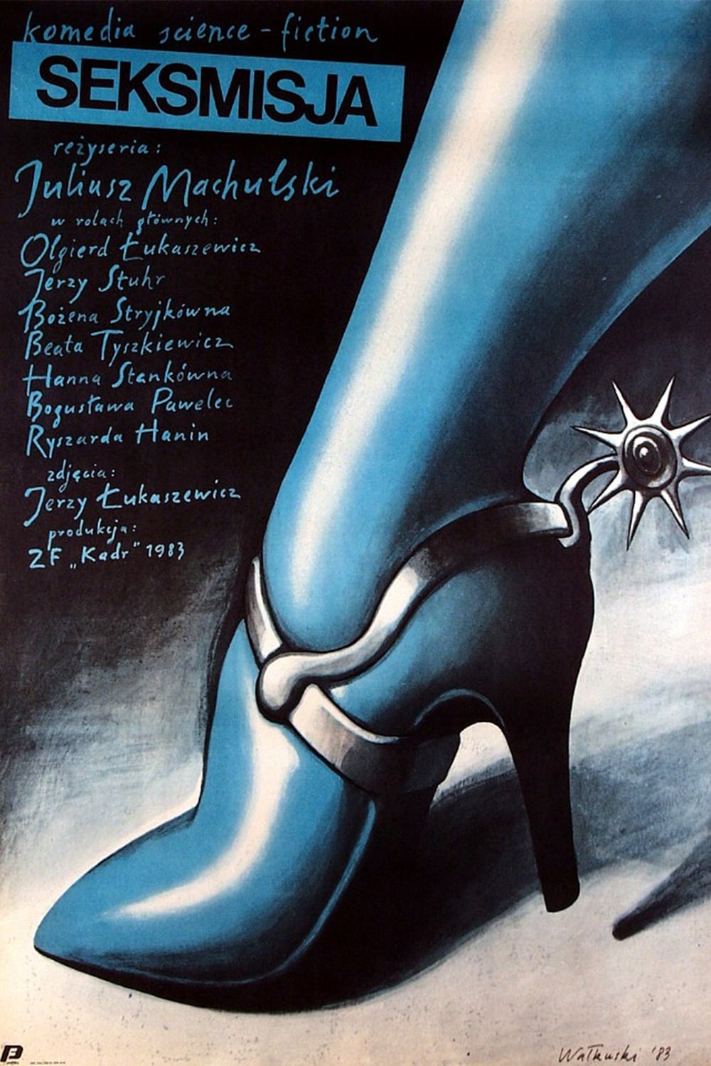 Plakaty filmowe Polska Klasyka - Seksmisja (1984) v2 Plakat wysokiej jakości remasterowany 8k