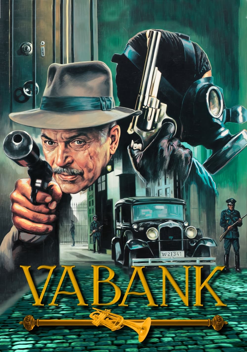 Plakaty filmowe Polska Klasyka - Vabank (1981) v3 Plakat wysokiej jakości remasterowany 8k 12 Plakaty filmowe Polska Klasyka Vabank 1981 v3 Plakat wysokiej jakosci remasterowany 8k