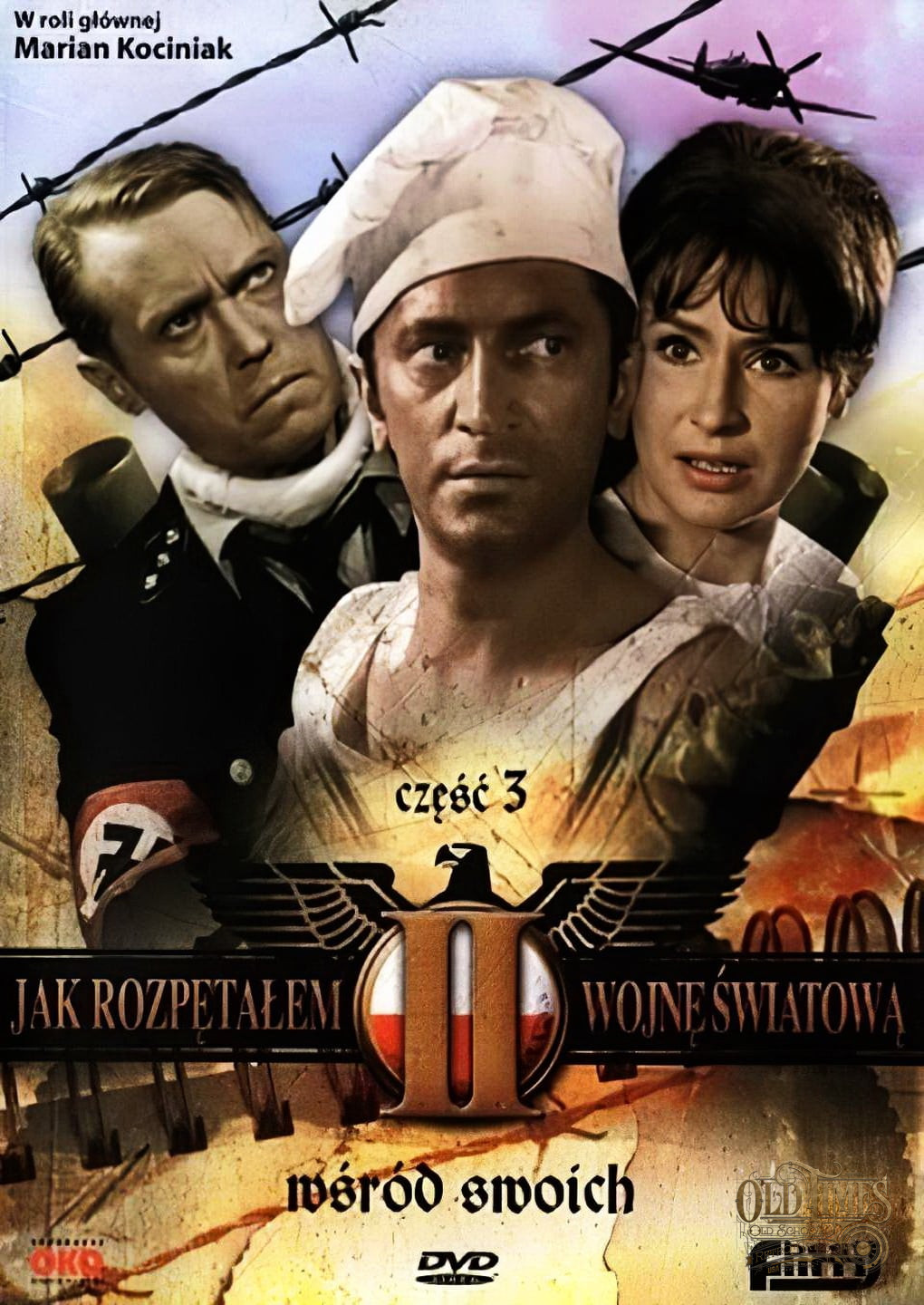 Plakaty filmowe Polska Klasyka - Jak rozpętałem drugą wojnę światową: Cz. 3 v1 - Wśród swoich Plakat wysokiej jakości remasterowany 8k 59