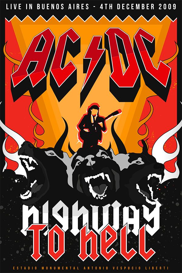 AC/DC Plakat muzyczny