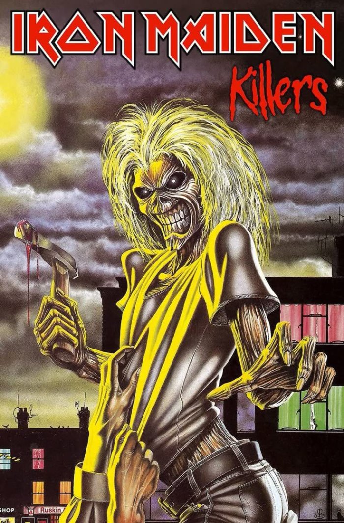 Plakaty Muzyczne - IRON MAIDEN Killers- Plakat wysokiej jakości 8K