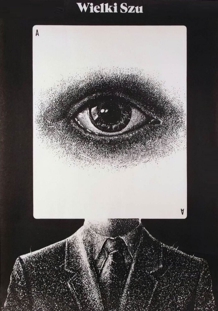 Plakaty filmowe Polska Klasyka - Wielki Szu (1983) v3 Plakat wysokiej jakości remasterowany reprint 8k
