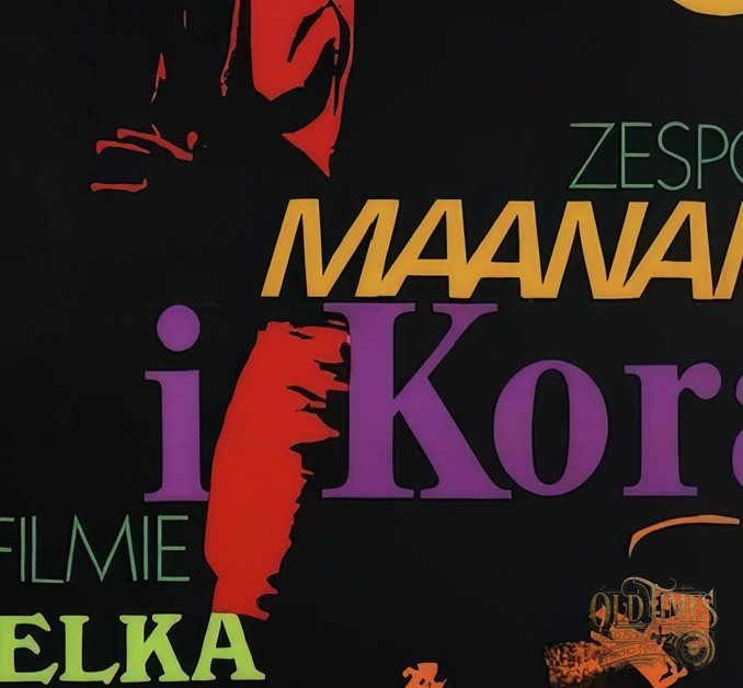 Wielka majówka plakat filmowy Maanam kora