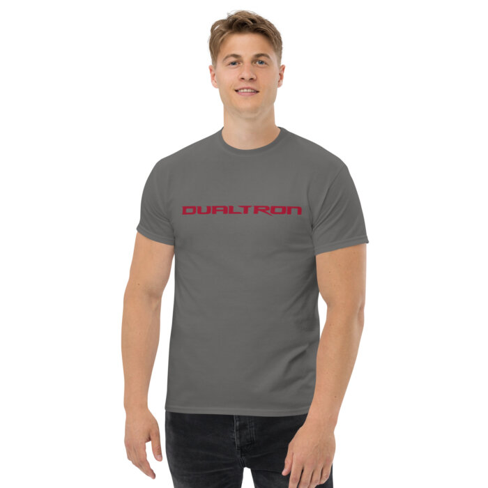 Koszulki na hulajnoge – DUALTRON RED LOGO T-Shirt Unisex Made in USA - obrazek 3