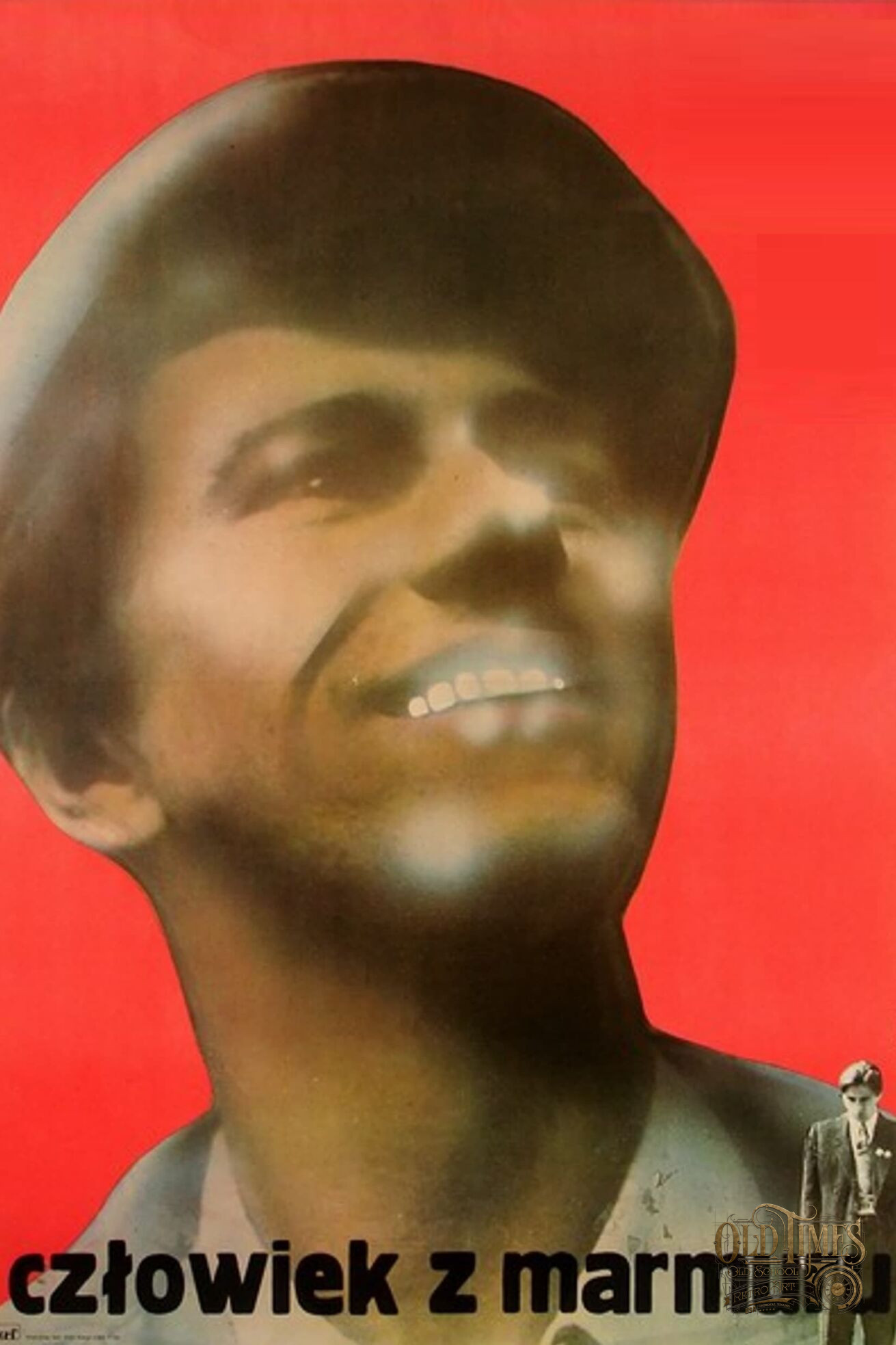 Polskie plakaty filmowe Klasyka kina - Człowiek z marmuru (1977) v3 Wajda Plakat wysokiej jakości remasterowany reprint 8k 83 Polskie plakaty filmowe Klasyka kina - Człowiek z marmuru (1977) v3 Wajda Plakat wysokiej jakości remasterowany reprint 8k