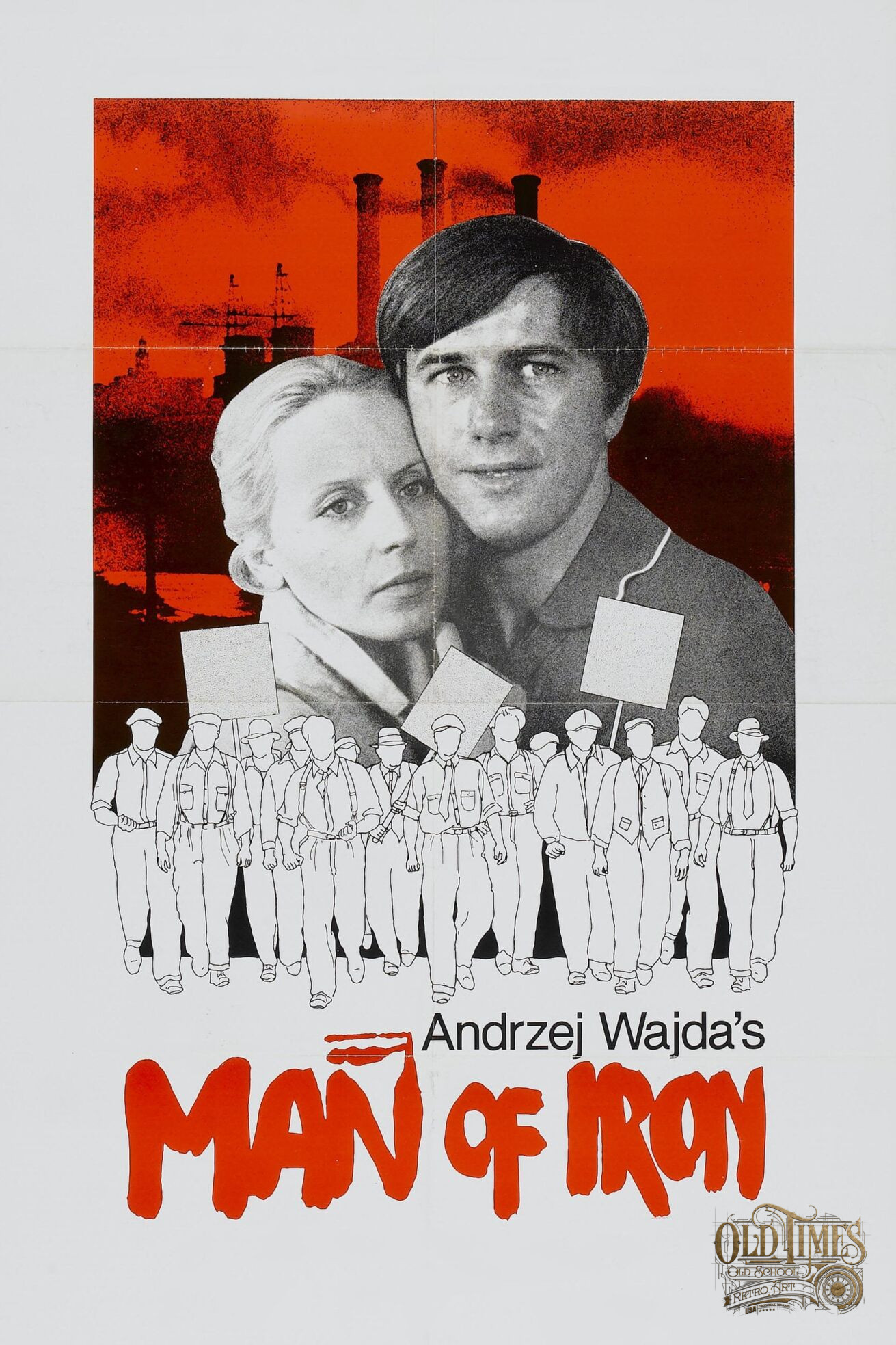 Polskie plakaty filmowe Klasyka kina - Człowiek z żelaza (1981) v3 english Wajda Plakat wysokiej jakości remasterowany reprint 8k 79 Polskie plakaty filmowe Klasyka kina - Człowiek z żelaza (1981) v3 english Wajda Plakat wysokiej jakości remasterowany reprint 8k