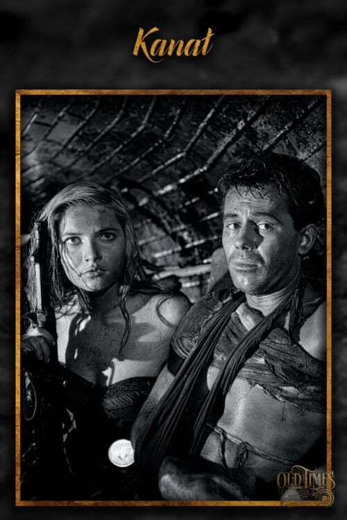 Polskie plakaty filmowe Klasyka kina - Kanał (1957) v3 pl Wajda Plakat wysokiej jakości remasterowany reprint 8k