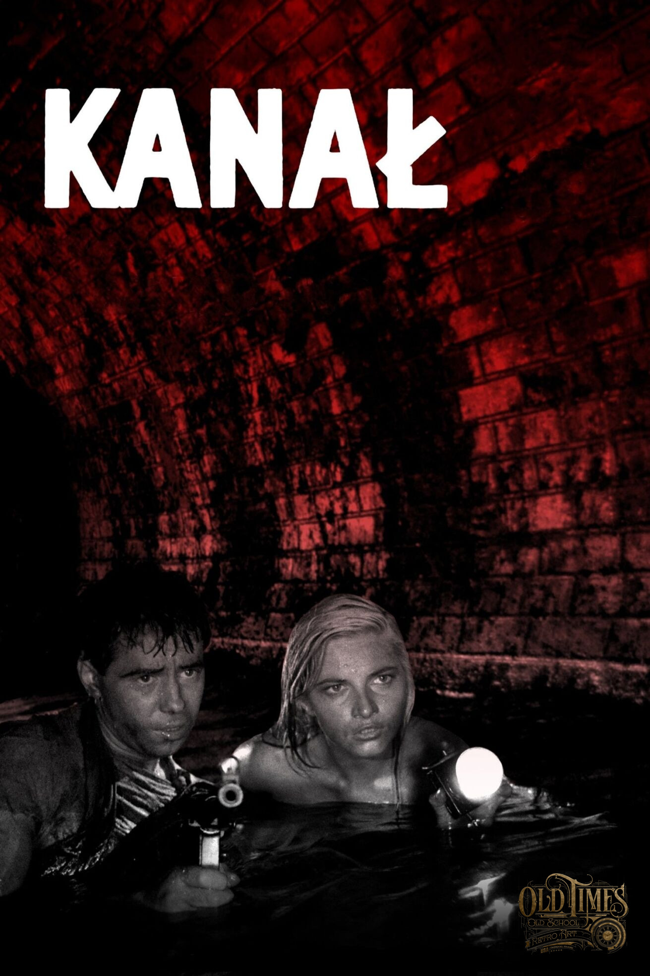 Polskie plakaty filmowe Klasyka kina - Kanał (1957) v6 pl Wajda Plakat wysokiej jakości remasterowany reprint 8k 74 Polskie plakaty filmowe Klasyka kina - Kanał (1957) v6 pl Wajda Plakat wysokiej jakości remasterowany reprint 8k