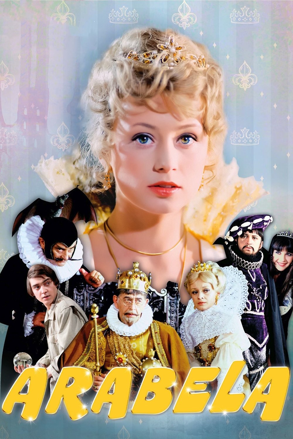 Polskie plakaty filmowe dla dzieci Arabela 1980 Prl Plakat wysokiej jakosci remasterowany reprint 8k